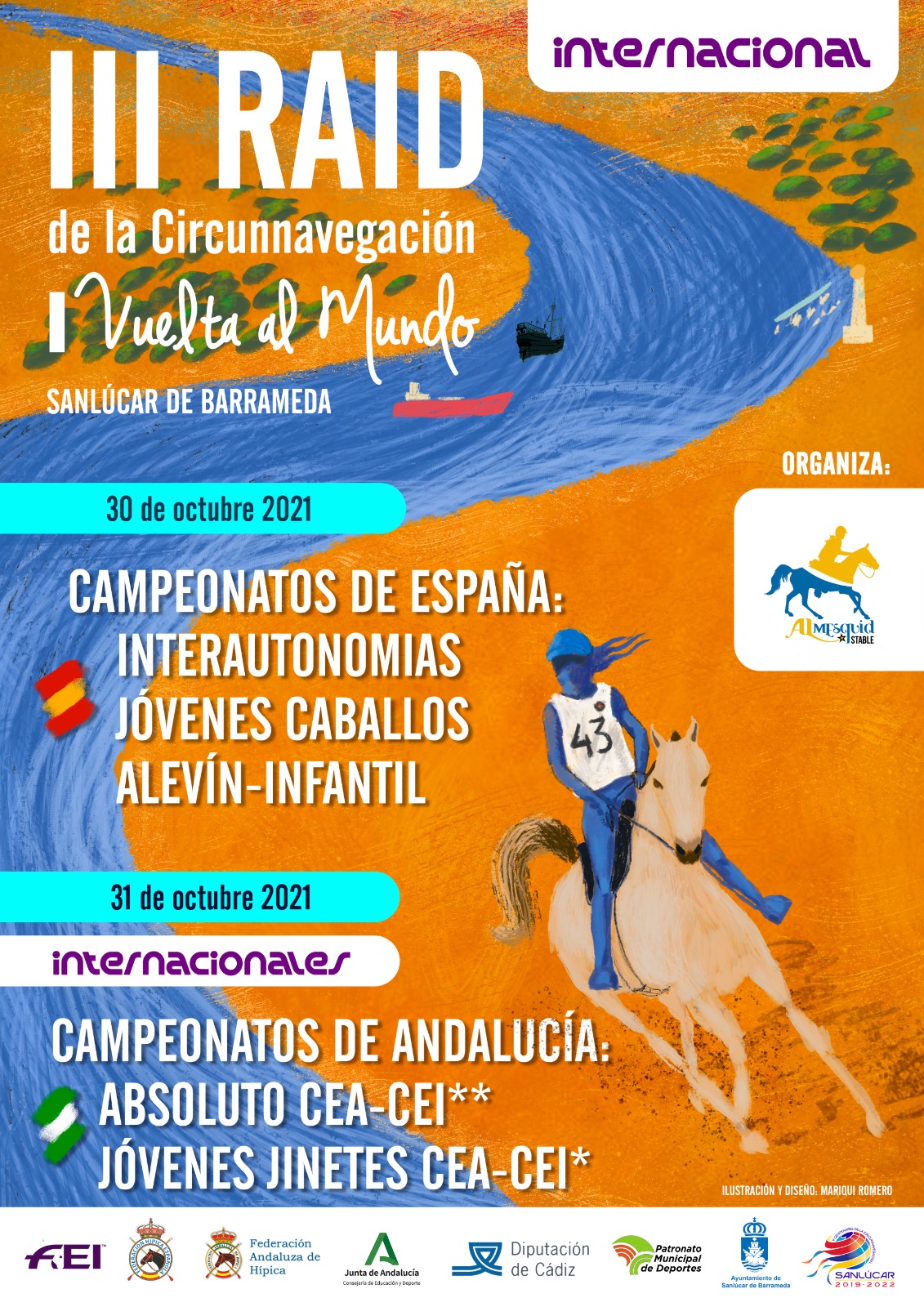 III RAID INTERNACIONAL DE LA CIRCUNNAVEGACIóN