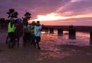 Una competición multitudinaria pasada por agua y viento